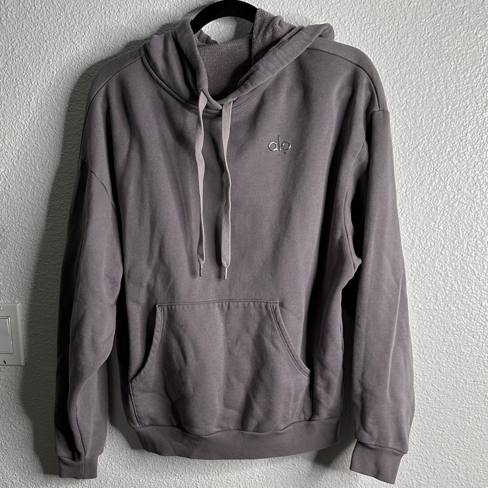 ALO Yoga Gray Hoodie